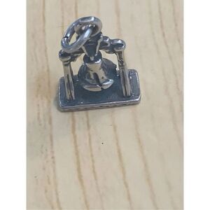 Liberty Bell Sterling Silver Jewelry Charm